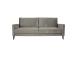Sohvasänky ANNA pyykkilaatikolla 222x86xH98cm, beige sametti