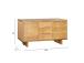 Lipasto LISBON 2-ovinen ja 3-laatikkoinen 180x45xH82cm, materiaali: luonnon tammiviilutettu kalustelevy