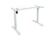 Pöytäjalka ERGO LIGHT 1 moottorilla, valkoinen