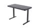 Työpöytä ERGO FIT 1-moottori 122x62xH73,5-118cm, musta