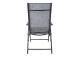 Taitettava tuoli DUBLIN 54x69xH102cm, harmaa