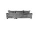 Kulmasohva DIVI PN 284x102/162xH83cm, harmaa