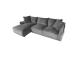 Kulmasohva DIVI VN 284x162/102xH83cm, harmaa