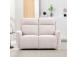 Sohva MAREN 2-istuttava manuaalinen lepotuoli 150x90xH104cm, beige väri