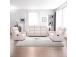 Sohva MAREN 3-istuttava manuaalinen lepotuoli 206x90xH104cm, beige