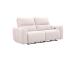 Sohva MATIAS 3-istuttava sähkökäyttöinen lepotuoli 202x90xH100cm, vaalea beige