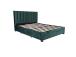GRACE sänky 160x200cm, ilman patjaa, vihreä