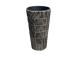 Kukkaruukku WICKER 28x28xH60cm, tummanruskea
