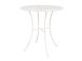 Pöytä JASMINE D70xH75cm, antiikki valkoinen metalli