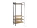 Hylly HANNES 84x40xH180cm, maalaismainen melamiinipintainen