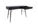 Työpöytä LUXEMBOURG 120x48xH75cm, musta melamiini
