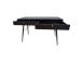 Työpöytä LUXEMBOURG 120x48xH75cm, musta melamiini