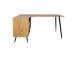 Työpöytä GEORGIA 145x80xH75cm, melamiini tammenkuorella
