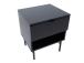 Yöpöytä SEQUENCE 45x40xH55cm, musta 3D