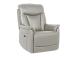 Nojatuoli BALDWIN electric lift recliner 82x95xH108cm, beige nahkaa