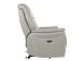Nojatuoli BALDWIN electric lift recliner 82x95xH108cm, beige nahkaa