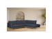 Kulmasohva LISANNA PN sininen, 260x90/205xH80cm