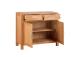 Lipas CHICAGO UUSI, 2 laatikkoa ja 2 ovea, 97x44xH86cm, puu: tammiviilu/MDF, väri: luonnollinen, viimeistely: öljytty