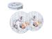 Lautaset MIA SNOW 2kpl D19cm, lahjapakkauksessa