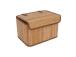 Laatikko MAX BAMBOO 36x27xH22cm, kannellinen, bambu, bambu