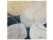 Öljymaalaus 70x70cm, kultainen/valkoinen 1