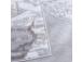 Matto SALAMANCA-3, 100x150cm, hopea/valkoinen