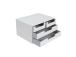 Asiakirjalaatikosto WILMA 34x26x18,5cm, valkoinen