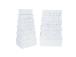 Pahvilaatikko DIANA-5 kannella 29x22xH12,5cm, valkoinen, kultaiset täplät