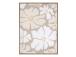 Maalaus kehyksellä 60x80cm, beige kukat