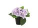 Keinotekoinen kukka Puutarhassa H18cm, violetti hortensia potis