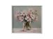 Seinäripustus WALLY 40x40cm, kukkapainatus, kukkapainatus