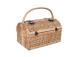 Piknik-kori GINO 4:lle 47x31xH23/28/38cm, kahvalla varustettuna