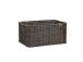 Kori BASILE 37x26xH18cm, tummanruskea