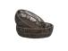 Kori BASILE D36/32xH10cm, tummanruskea