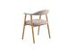 Tuoli ADDI kahvoilla, beige, 56x54xH75,5cm, solkikangas, solkikangas