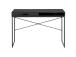 Kirjutuslaud SEAFORD 110x45xH75cm, must, MDF, metalli