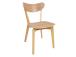 Ruokailusetti ROXBY pyöreä pöytä D105xH76cm, 4 tuolia (AC91520 ), tammea