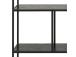 Hylly SEAFORD 135x35xH150cm, musta