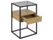 Yöpöytäkaappi RANDOLF 40x35xH60cm, harmaa