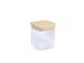 Purkki JAR 10x10xH10cm 800ml bambukannella, lasia