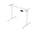ERGO FIT työpöytä 1 moottorilla 120x68xH71,5-116cm, valkoinen