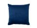 Tyyny VELVET 2, 45x45cm, sininen, 100% polyesteri, kangas-389