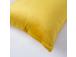 Tyyny VELVET 2, 45x45cm, keltainen, 100% polyesteri, kangas-828