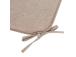 Tuolinpäällinen SUMMER 39x39cm, beige, 100% polyesteri