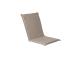Tuolipäällyste SUMMER, jossa on röyhelö 42x90x3cm, beige