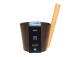 Saunan kiuas RENTO BROWN, 5L, alumiini/bambu