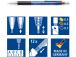Mekaaninen tavallinen lyijykynä STAEDTLER 775 0,9mm, metallinen taskupidike