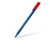 Kuulakärkikynä korkilla STAEDTLER triplus® pallo 437 M/1.0mm 4 värin setti