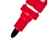Permanentne marker PENTEL N50 koonilise otsaga metallkorpusega must