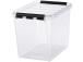 Muovilaatikko kannella SMARTSTORE Classic 34x25x27cm 14L